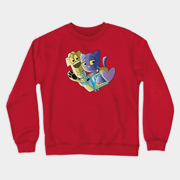 Best Friends Crewneck Sweatshirt by Dori Durbin